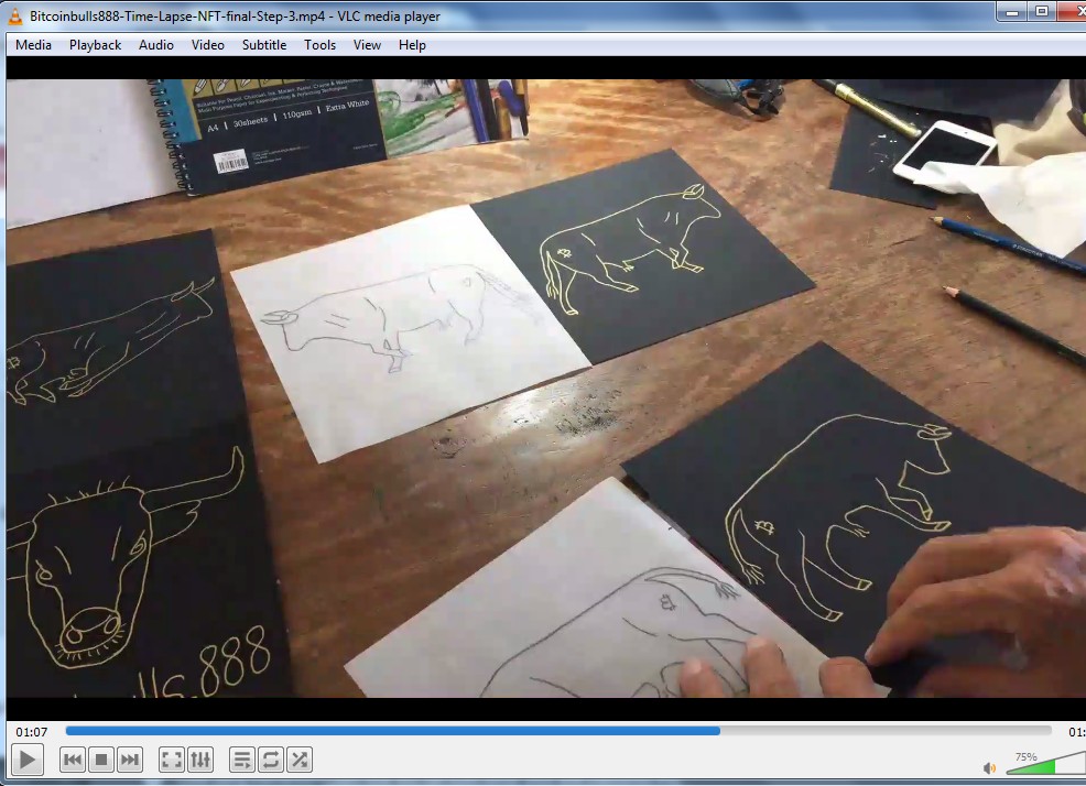 bitcoinbulls-888-NFT-timelapse-video-jpg